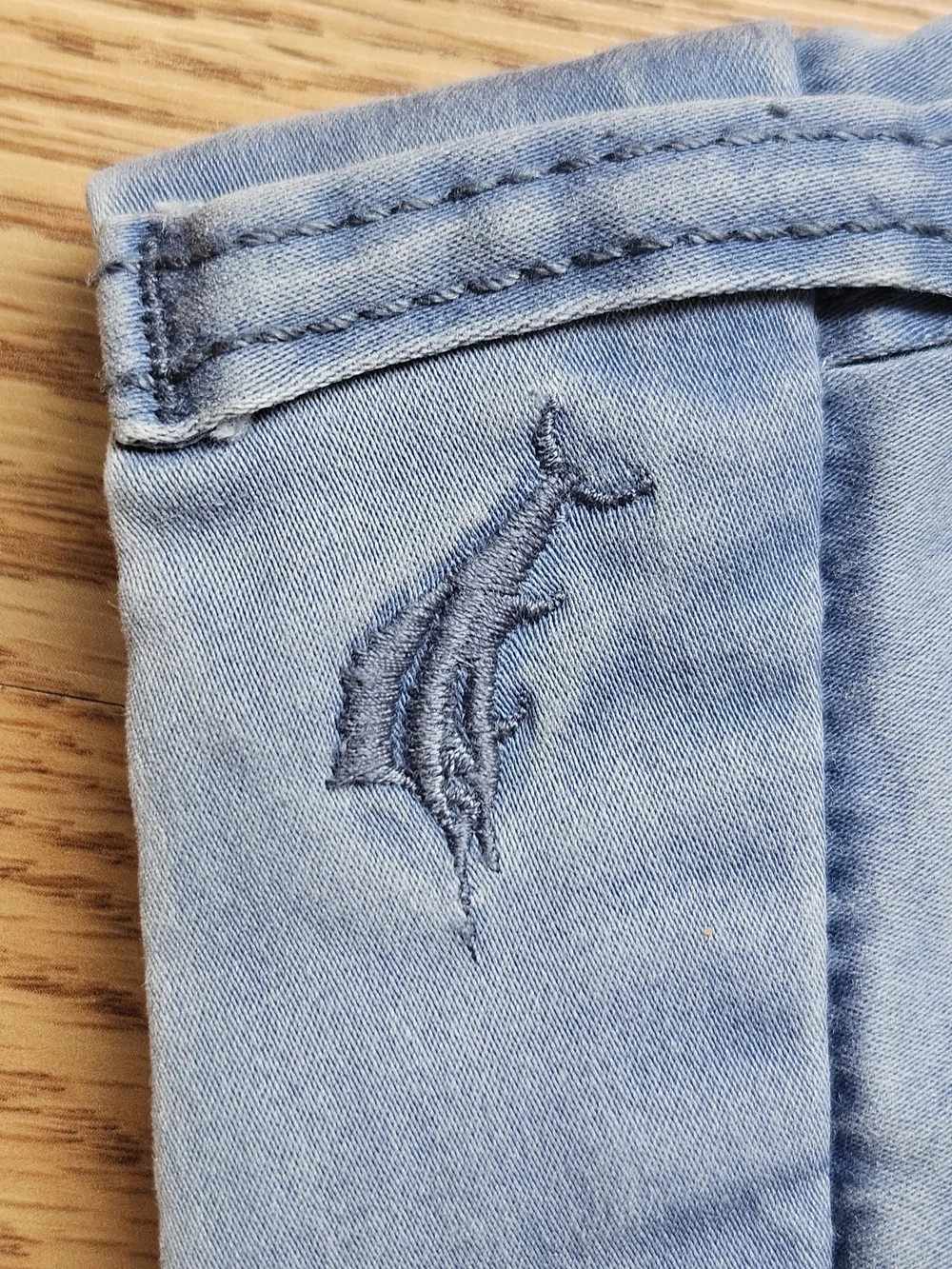 ​Tommy Bahama Boracay Island Chino Pants - Dusty Blue Stretch Cotton/Tencel - Picture 6 of 16